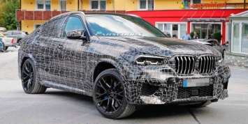 Новый BMW X6 M появился на шпионских фотографиях