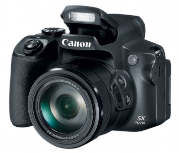 Камера Canon PowerShot SX70 HS получила 65-кратный зум и цену $550