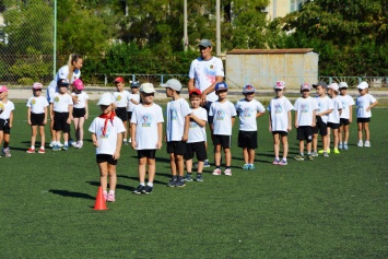 Спартакиада среди дошкольников «Все на футбол» состоялась в Евпатории