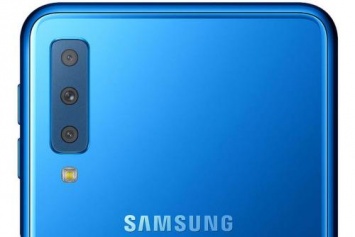 Новый Samsung Galaxy A7 получит тройной модуль камеры