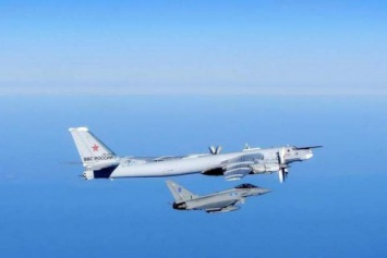 Британия подняла истребителей по тревоге из-за российских бомбардировщиков
