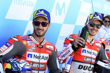 MotoGP: Ducati берет дубль на квалификации в Арагоне - это 3-й поул подряд для Лоренцо