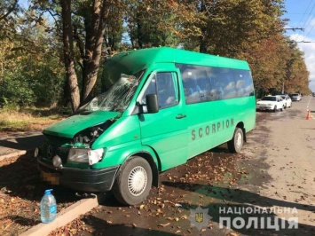 ДТП на Днепропетровщине: маршрутка с пассажирами въехала в дерево