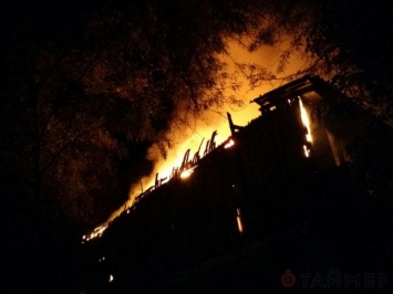 В Одессе горел санаторий
