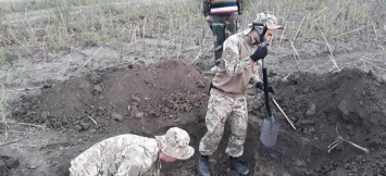 Каховские поисковики обнаружили останки 11 солдат РККА
