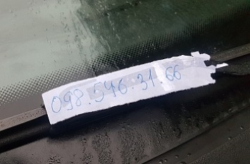В Бердянске массово воруют автомобильные номера