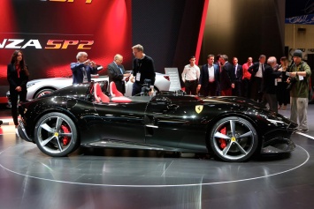 Самый экстремальный суперкар Ferrari впервые засняли вживую