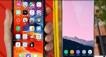 Apple iPhone XS Max против Samsung Galaxy Note 9: Битва флагманов