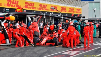 DHL Fastest Pit Stop Award - Ferrari побеждает в Сузуке