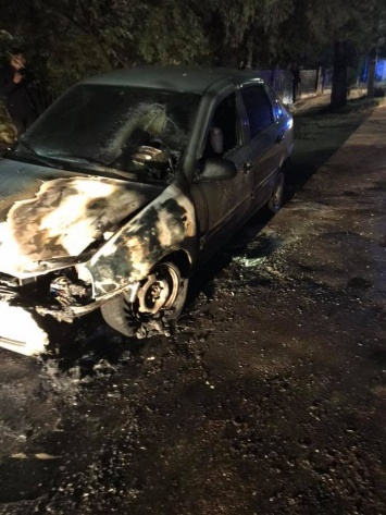 Юристу из Одесской области подожгли автомобиль (ФОТО)