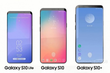Смартфон Samsung Galaxy S10 будет доступен в пяти цветовых вариантах