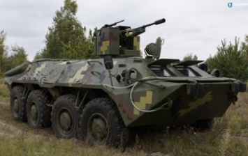 В Украине показали модернизированный БТР-70 (видео)