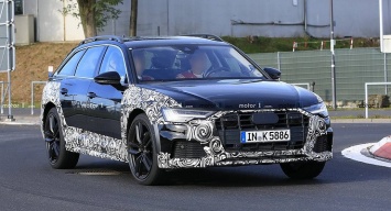 Audi вывела на испытания новый A6 Allroad