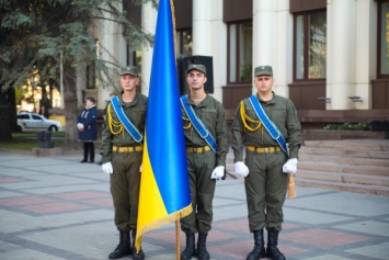 Призывники Днепропетровщины торжественно приняли присягу на верность украинскому народу