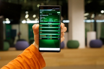 Samsung Galaxy Note 9 выжал свыше 1 Гбит/с из мобильного интернета в России