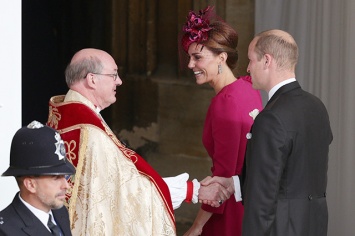 Кейт Миддлтон и принц Уильям присоединились к гостям свадьбы принцессы Евгении и Джека Бруксбэнка