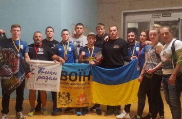 Сборная Украины завоевала десять медалей на ЧЕ по MMA