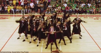 Весь сюжет Гарри Поттера в одном танце - потрясающее видео от обычных школьников
