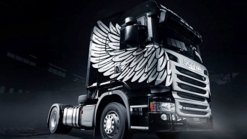 В Россию привезли особую серию тягачей Scania