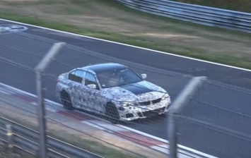 Появились шпионские фото с седаном BMW M3