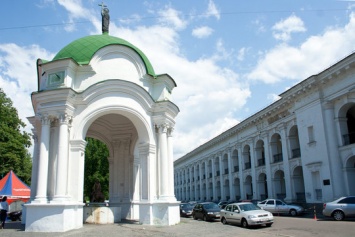 В Киеве реставрируют фонтан "Самсон»"
