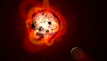 "Хаббл" зафиксировал супервспышку на соседней звезде
