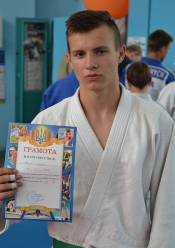 Дзюдоист из Бердянска стал призером Всеукраинского турнира