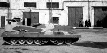 Опубликованы рассекреченные фото советского танка будущего «Объект 490»