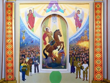 Нацистская символика оказалась на иконе «киевского патриархата»