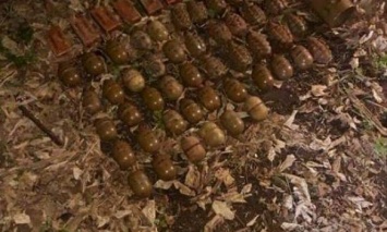 В Луганской области у местного жителя изъяли арсенал боеприпасов