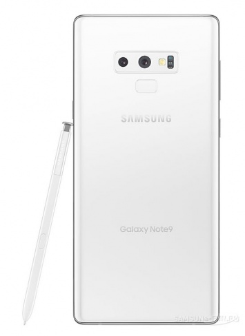 Samsung Galaxy Note 9 может появиться в белом корпусе