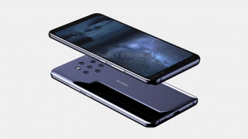 Пятикамерный флагман Nokia 9 показали на видео и рендерах