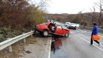 Два человека пострадали в результате ДТП на трассе Симферополь - Феодосия
