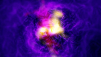 Ученые обнаружили "фонтан" в центре галактики