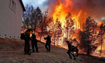 В Северной Калифорнии эвакуировали более 20 тыс. человек из-за лесных пожаров