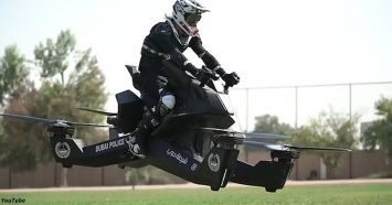 В Дубае копов уже учат управлять летающими «мотоциклами» за $150 000