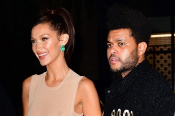 Белла Хадид надела "голое" платье на свидание с The Weeknd после афтепати шоу Victoria's Secret