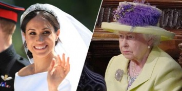 «Запрет России в мелочах»: Елизавета II не позволила Меган Маркл надеть на свадьбу российские украшения