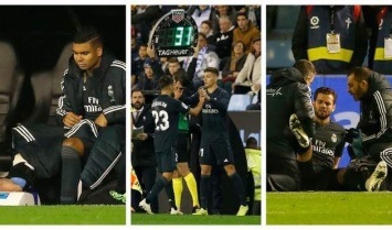 Трое игроков Реала получили травмы в матче против Сельты