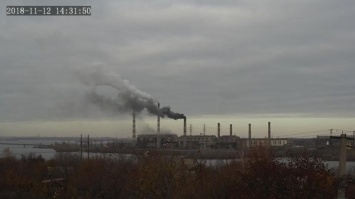 Спасайте здоровье: Приднепровская ТЭС задымила "на всю катушку"