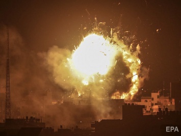 В Израиле заявили о поражении более 70 целей в секторе Газа в ответ на ракетную атаку ХАМАС