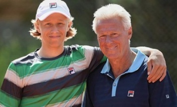 Сын Борга делает карьеру в теннисе