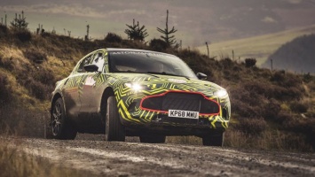 Aston Martin начал тесты своего первого кроссовера DBX