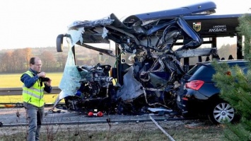 В Германии столкнулись два школьных автобуса, есть пострадавшие