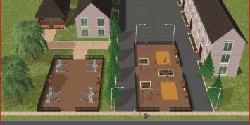 Питерские чиновники разработали дизайн-проекты дворов в игре Sims 2