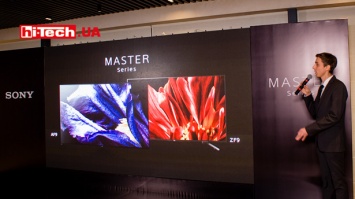 Sony представила в Украине флагманские телевизоры MASTER Series AF9 и ZF9