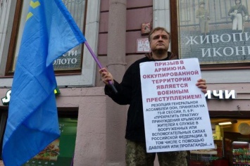 Активисты в Москве провели пикеты в поддержку крымских татар