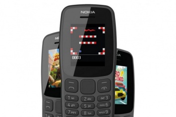 Новый телефон Nokia 106 стоит $20