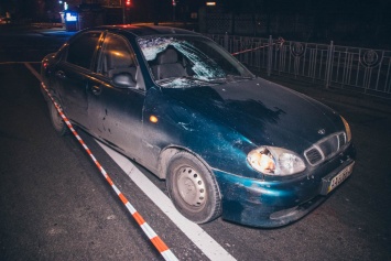 В Киеве Lanos сбил пешехода на Харьковском шоссе