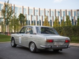 Datsun Bluebird SSS выступил на ретро-ралли